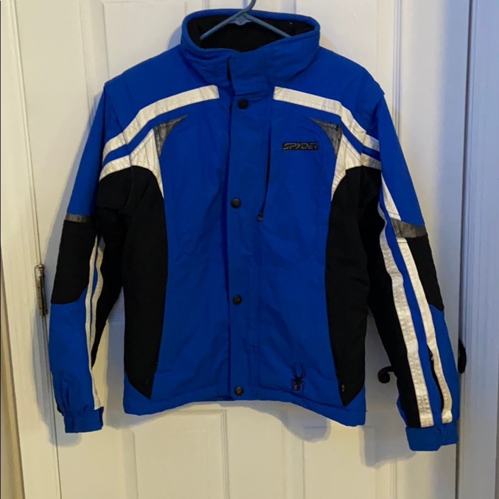 Spyder, thick winter jacket, removable sleeves